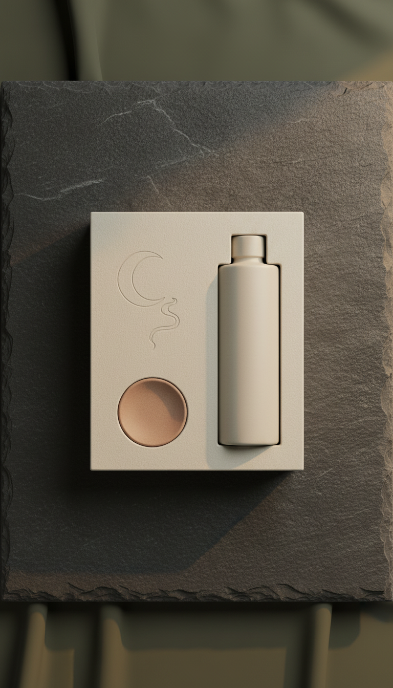 Nocturne incense set minimalist box in a new setting