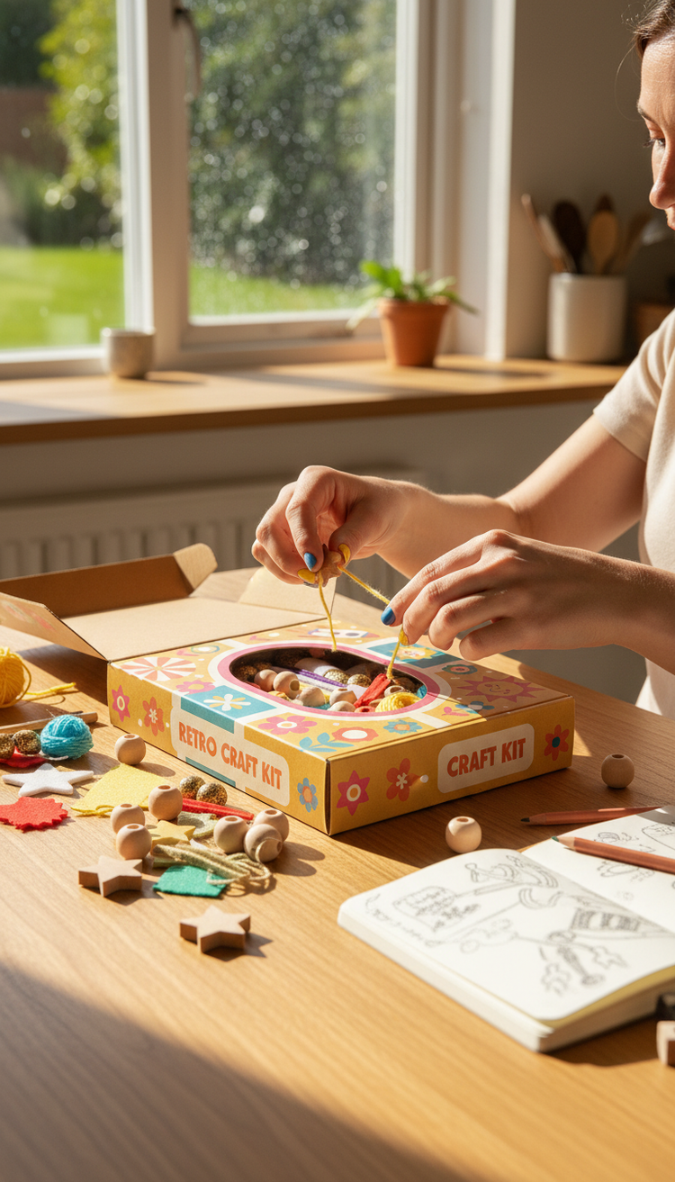 Retro Craft Kit in use