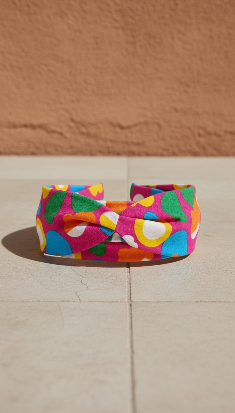 Patterned Headband in a new setting